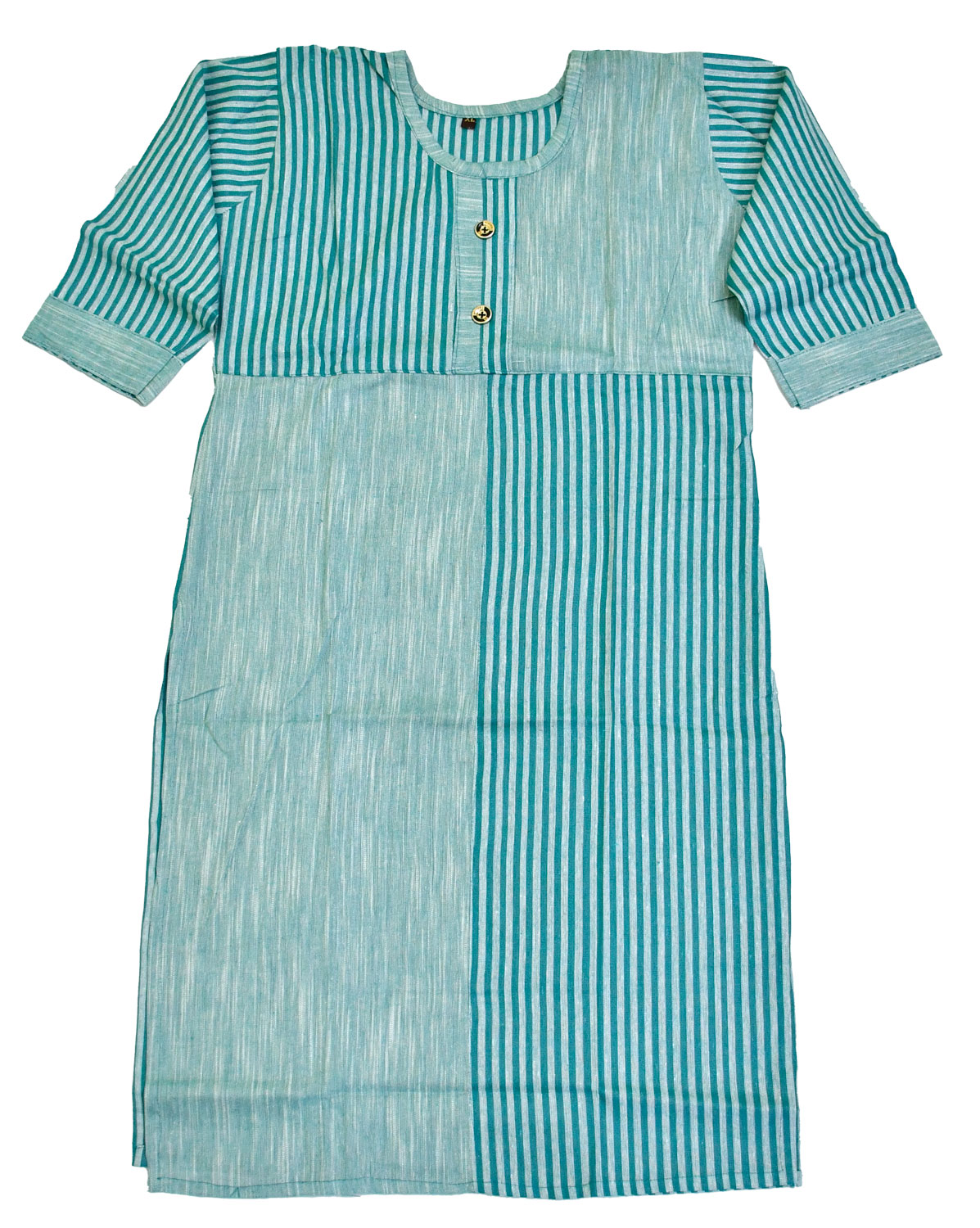 Blue Pinafore Denim Dress